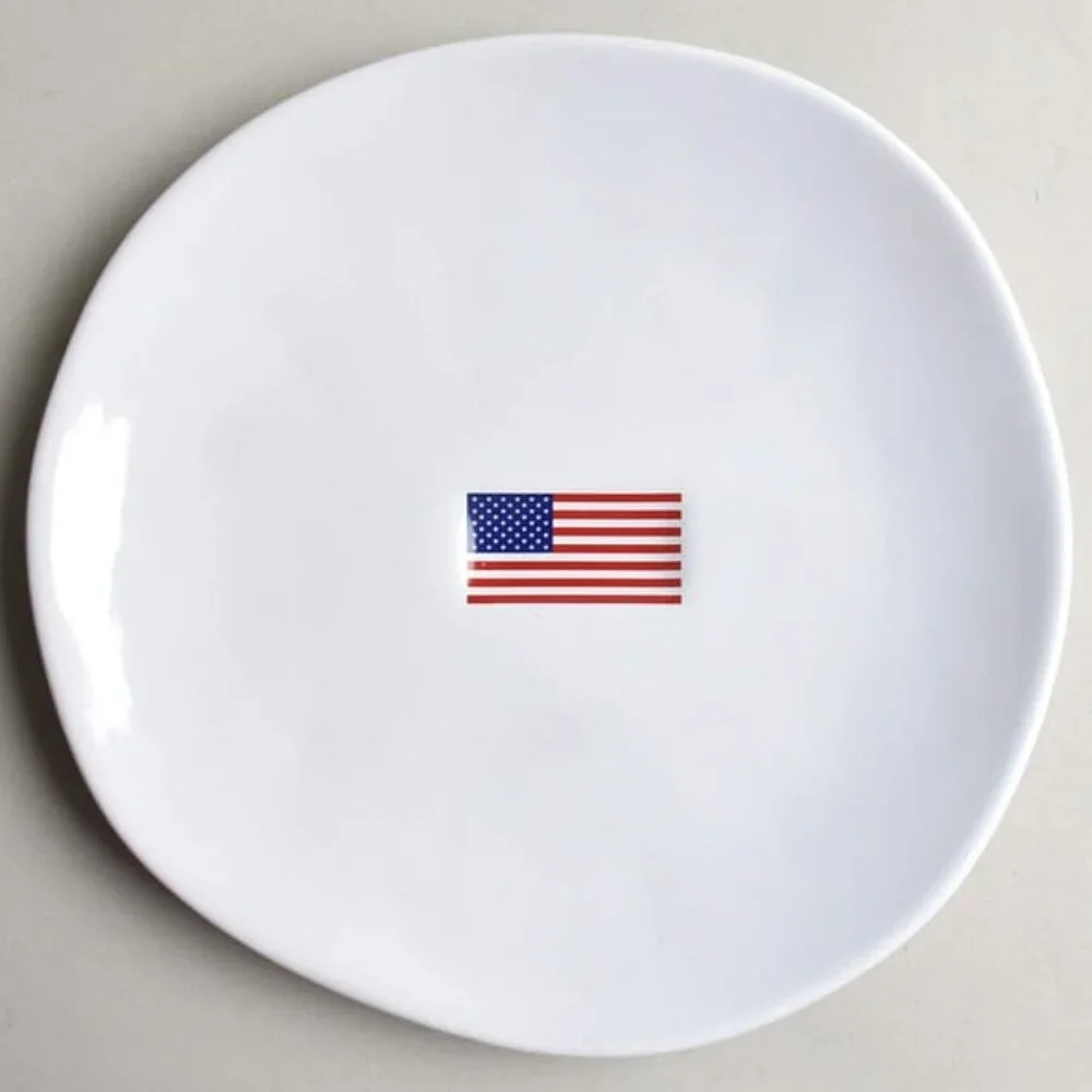 Williams Sonoma American Flag Dinnerware - Salad Plate